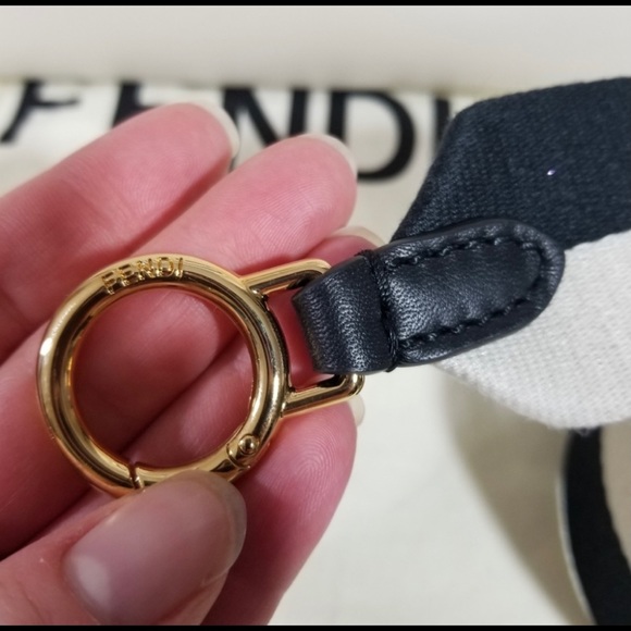 Fendi Peekaboo 
Leather Ivory
Black Velvet Logo
Free Shipping - Picture 9 of 11